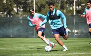 Formación de Racing con Independiente