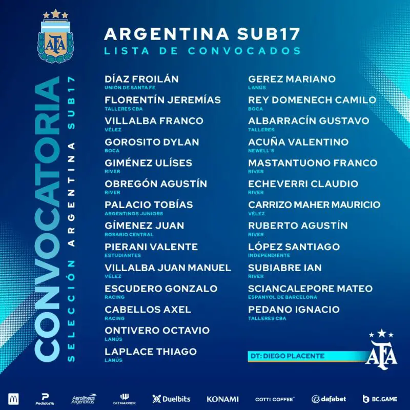 Racing Escudero Cabellos Selección