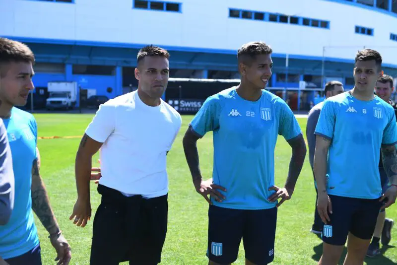 Lautaro Martínez Selección Racing