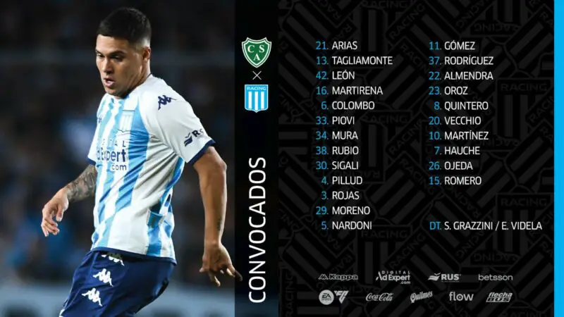 Racing Almendra Sarmiento