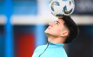 Todo lo que hace Oroz en Racing para superar la lesión