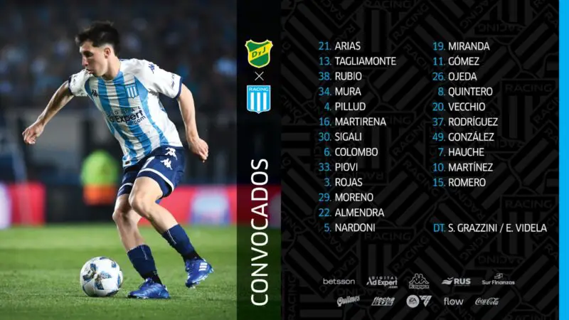 Racing Romero Oroz Defensa