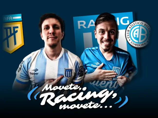 MOVETE RACING MOVETE - Racing vs. Belgrano - Fecha 14 - Zona B - Copa de la Liga 2023