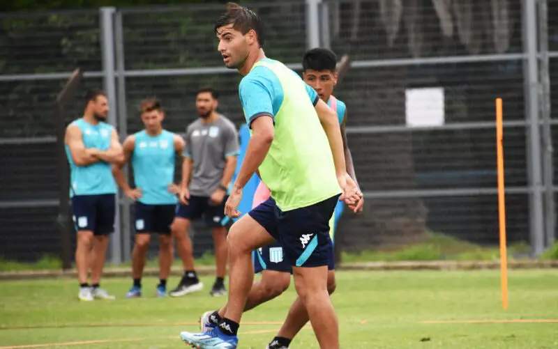 Racing Sosa amistoso Lanús