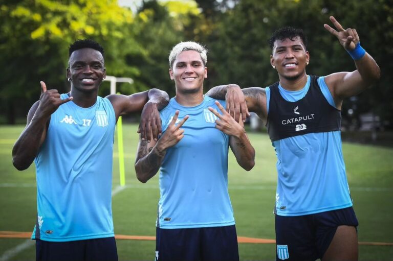 Los colombianos en Racing con Botafogo en la Recopa Sudamericana no estarán