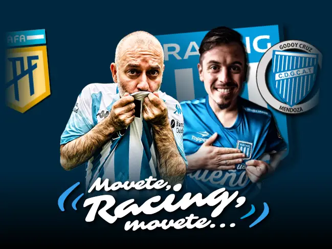 MOVETE RACING MOVETE - Racing vs. Godoy Cruz - Fecha 6 - Copa de la Liga 2024