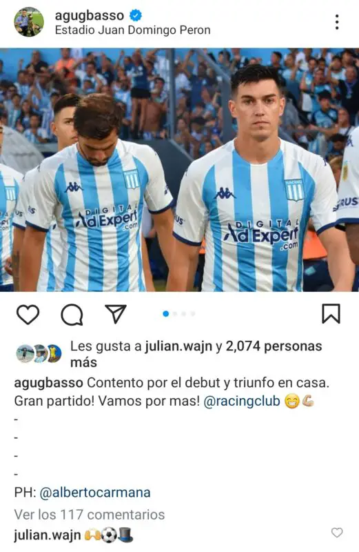 Racing Garcia Basso