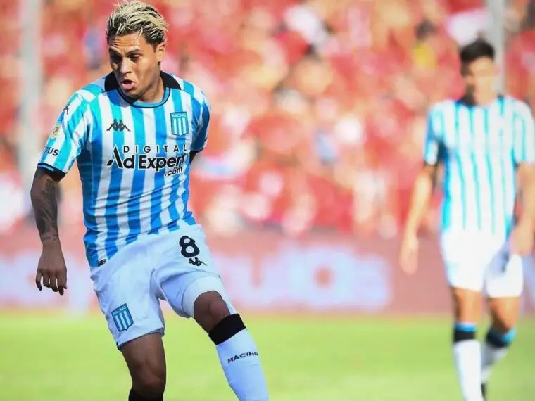 Juanfer Quintero en Racing