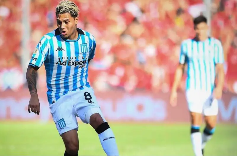 Juanfer Quintero en Racing