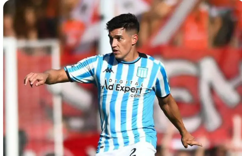 García Basso en Racing Copa Sudamericana