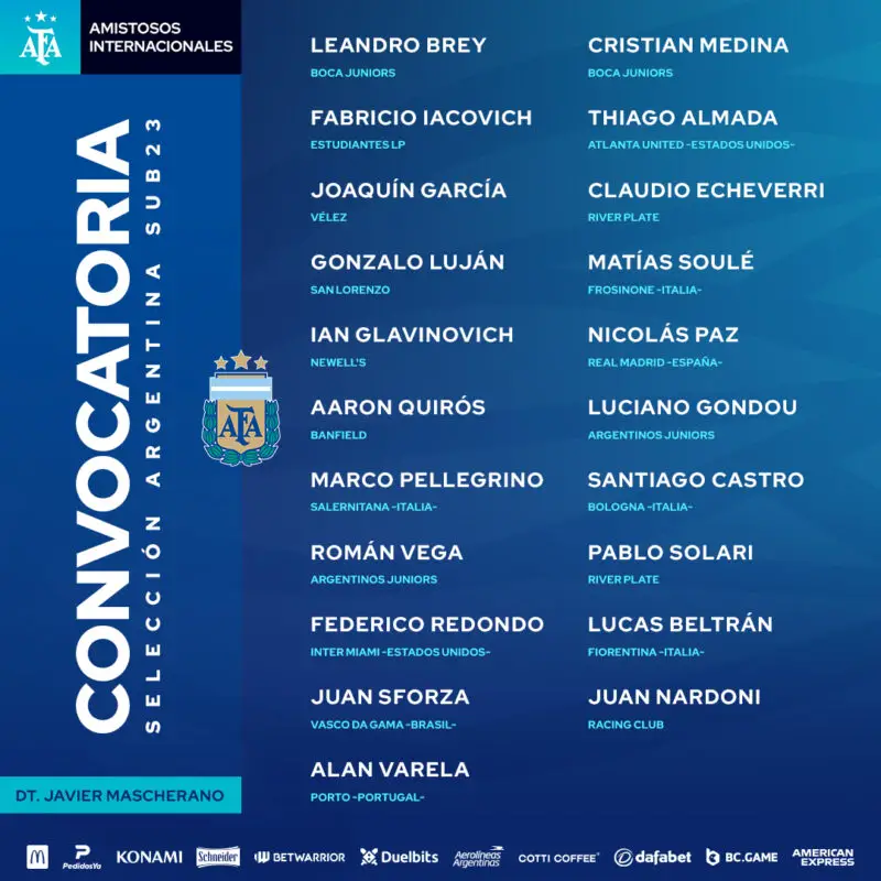 Racing Nardoni Selección