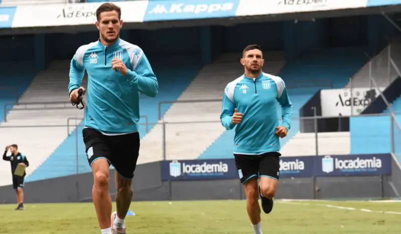 Formación de Racing con Belgrano