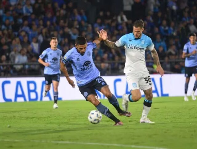 uno x uno Racing Belgrano