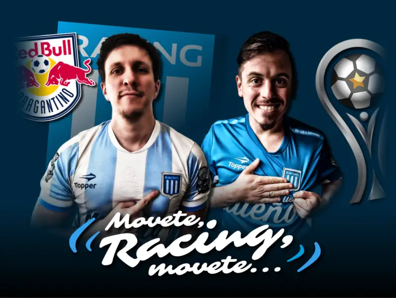 MOVETE RACING MOVETE - Bragantino vs. RACING - Copa Sudamericana 2024