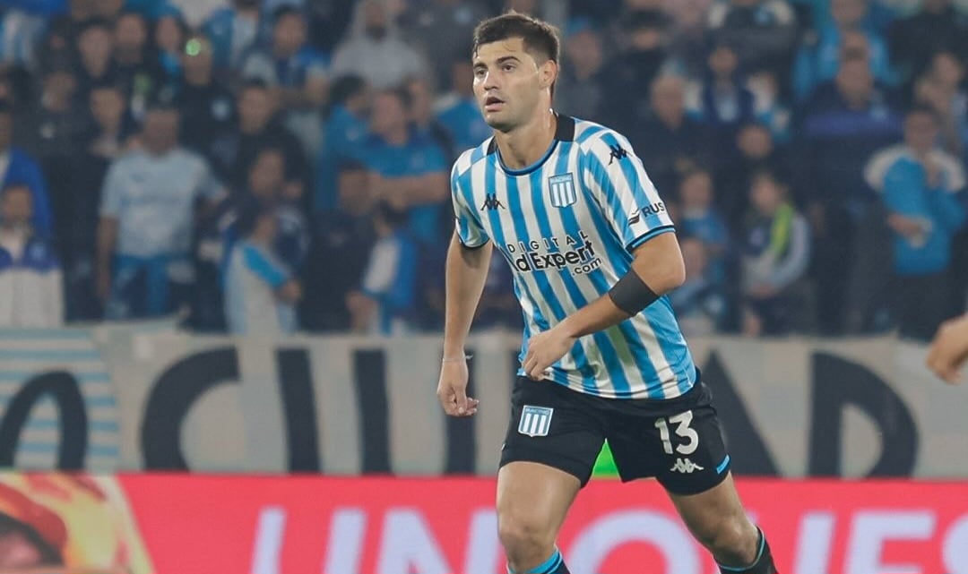 Santiago Sosa en Racing habló de la Sudamericana Racing de Alma