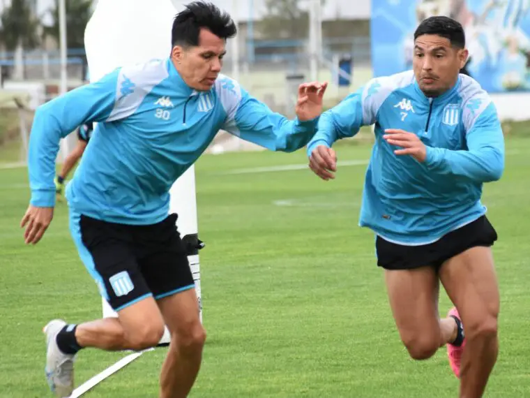 Sigali en Racing con River
