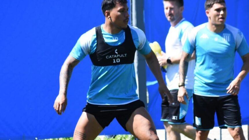 Roger Martínez en Racing con Corinthians