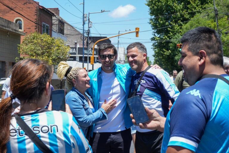 hincha de Racing Milito