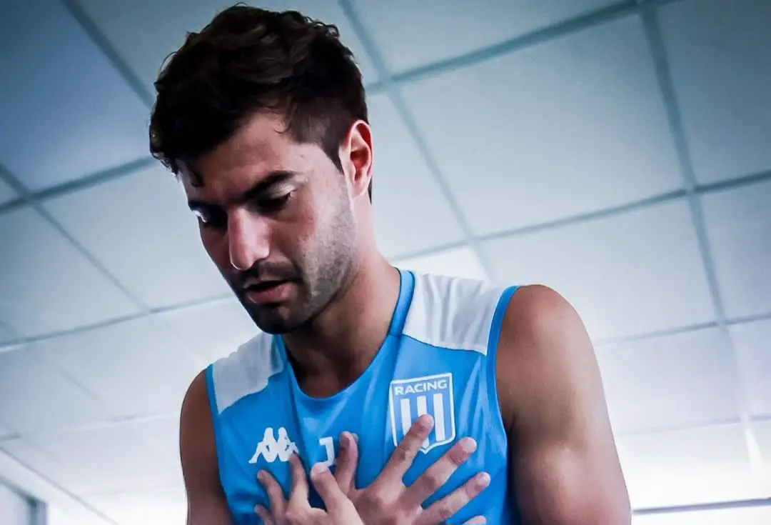 Mala noticia en Racing con Santiago Sosa