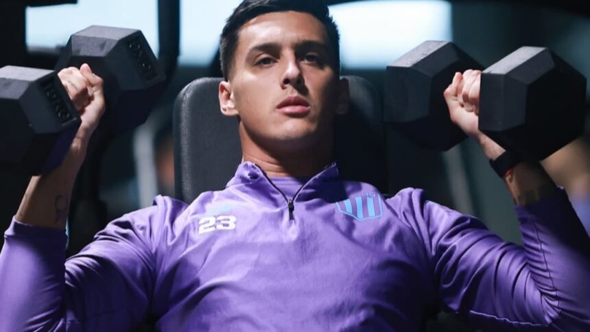 la formación de Racing con Bucaramanga y la duda de Colombo o Di Césare