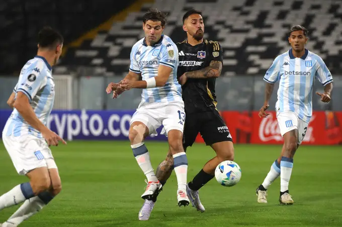 Uno x Uno de Racing con Colo Colo