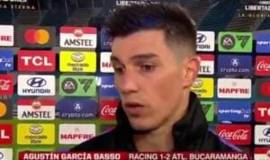 Otra mala noticia en Racing: la lesión de García Basso