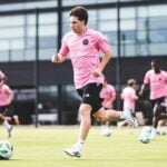 La sensación de Baltasar Rodríguez, ex Racing, junto a Messi