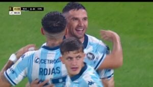 Maravilla Martínez, doblete y más historia en Racing