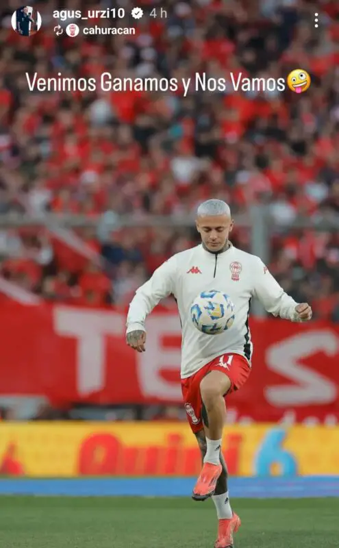 Racing Urzi Huracán Independiente