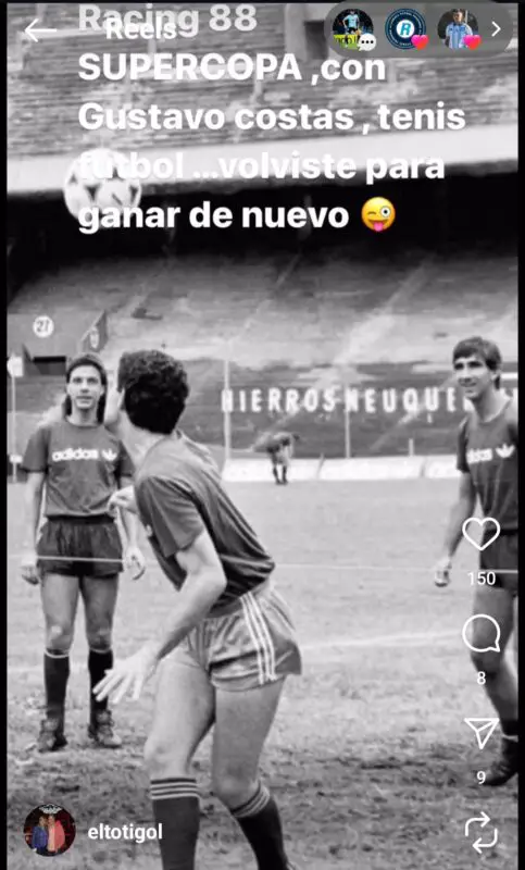 Racing Toti Iglesias Costas
