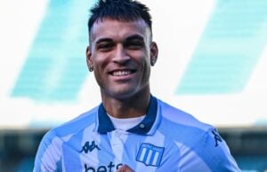 Lo que generó la visita de Lautaro Martínez a Racing