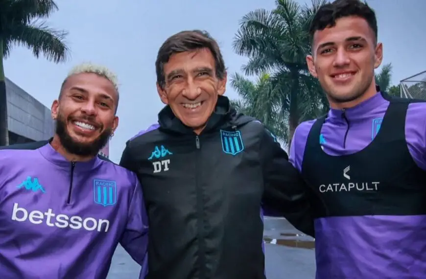 Forneris viajó con Racing a la Copa Argentina