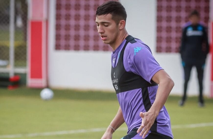 La decisión que se tomó con un defensor juvenil de Racing