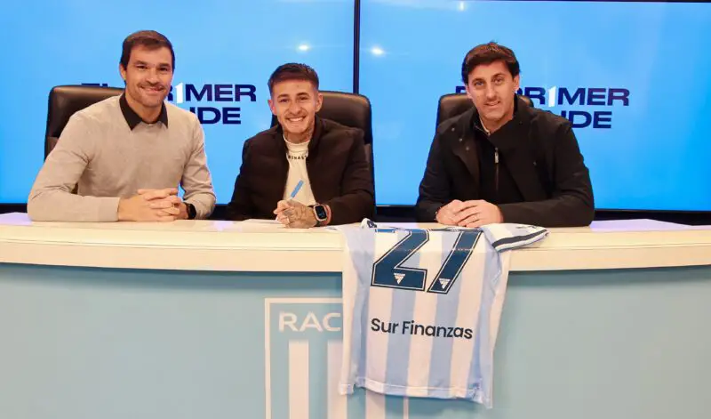 Racing Rojas contrato Salas