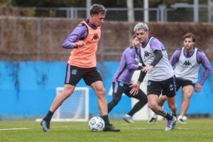 La formación de Racing con Barracas Central