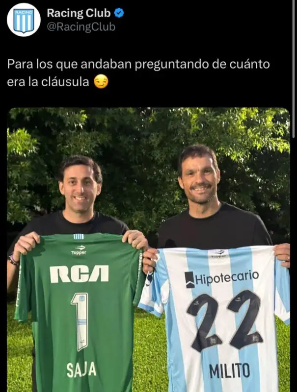 Racing Maravilla Martínez cláusula