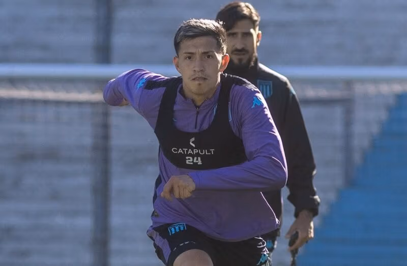 Gran noticia en Racing: se recuperó Toto Fernández