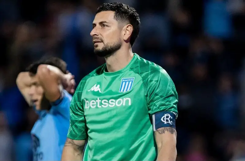 Racing lesión Arias