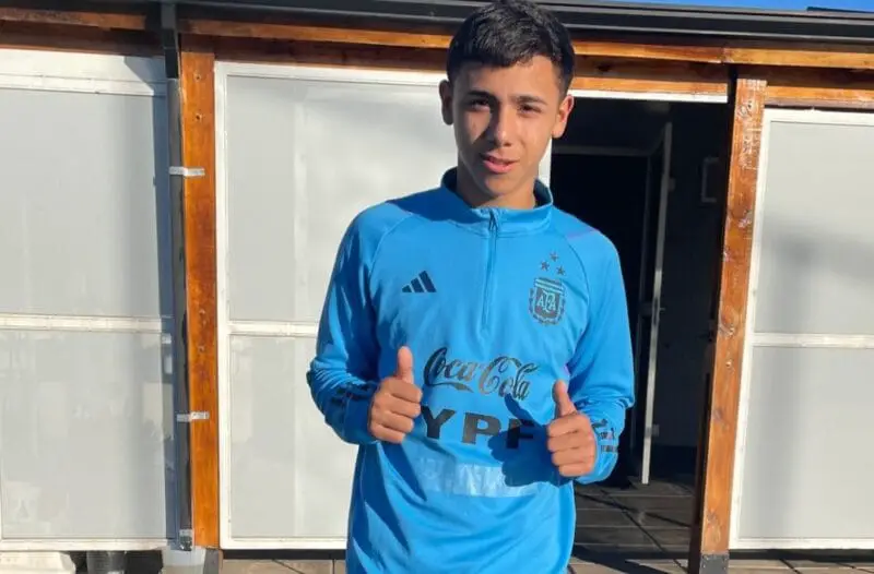Racing juveniles Selección