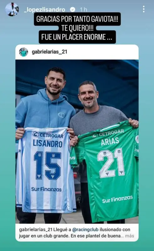 Racing Licha López Arias