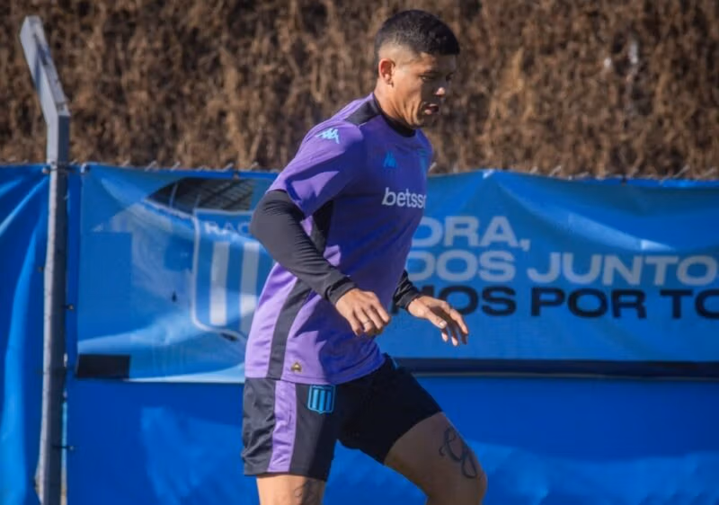 Marcos Rojo en Racing