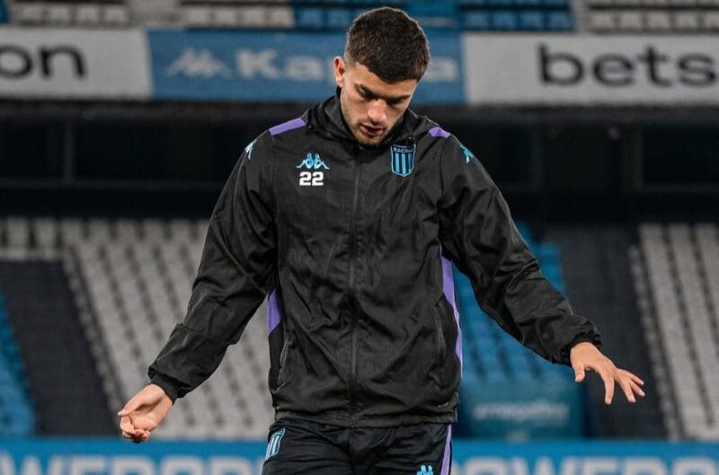 Torres en Racing lesión