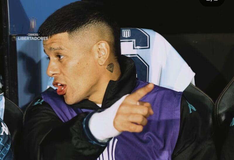 Rojo habilitado Racing