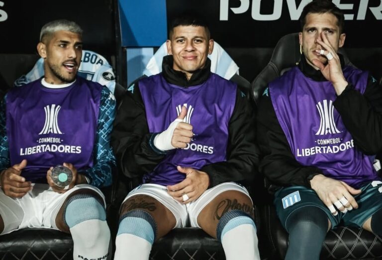 Marcos Rojo en Racing