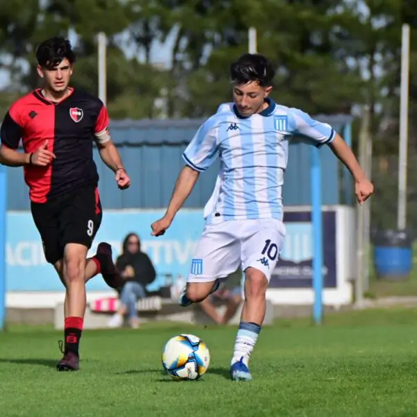 Mala jornada de los pibes de Racing ante Newell's