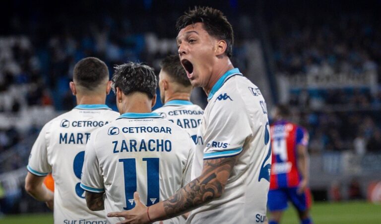 Racing festejó con San Lorenzo y Sosa fue clave