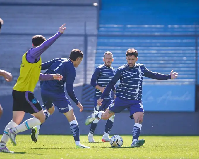 Amistoso de Racing con Gimnasia