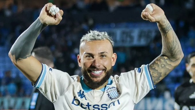 Vergara en Racing con Huracán