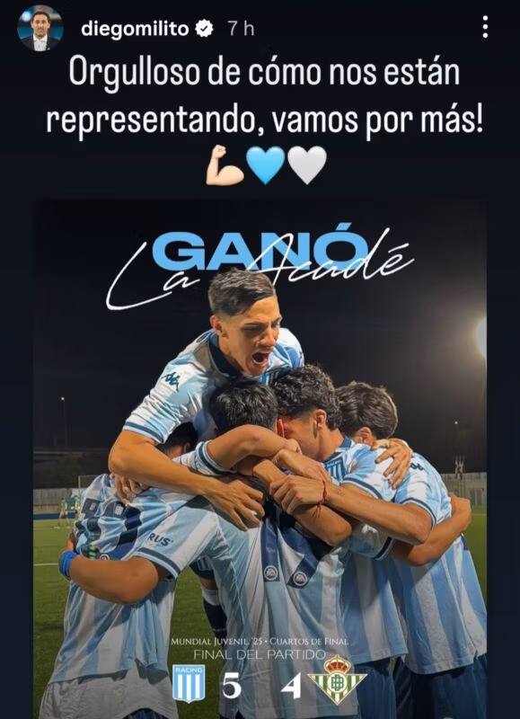 Racing Real Madrid Mundial de clubes