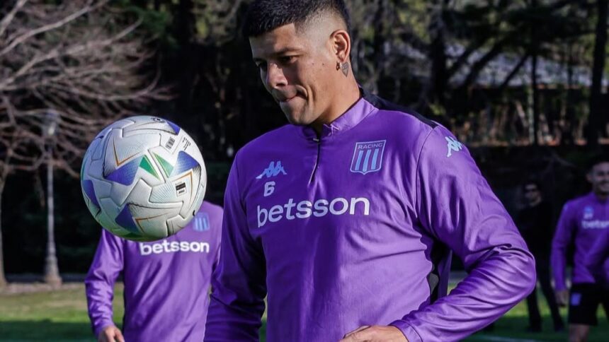 Marcos Rojo en Racing